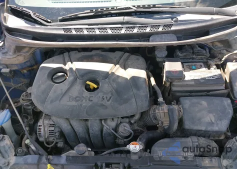 2016 Hyundai Elantra Se from USA, damaged, VIN 5NPDH4AE1GH760608